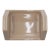 Vintage Flush Mount Dark Tan Ceramic Toilet Paper Holder For Sale