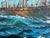 2010s K. Dossi Original Sailing Ship Oil Painting, Nautical Seascape, Maritime Art For Sale - Image 5 of 12