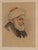 Paper Handsome Oientalist Portraits:Arab Men,1890s Rare Museum Qual Watercolurs Otto Pilny - Set of 2 For Sale - Image 7 of 9