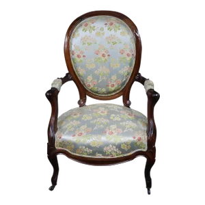 Victorian Rosewood Gentleman's Chair