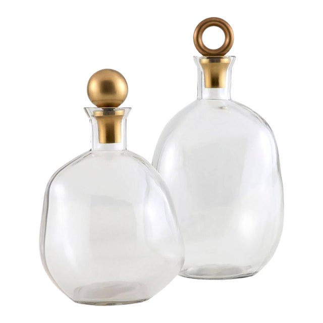 Arteriors Home Frances Decanters, Set of 2 For Sale