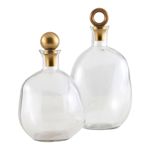 Arteriors Home Frances Decanters, Set of 2