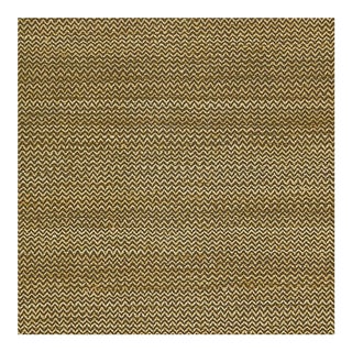 2 Yards Schumacher Alhambra Earth/Natural Weave Fabric For Sale