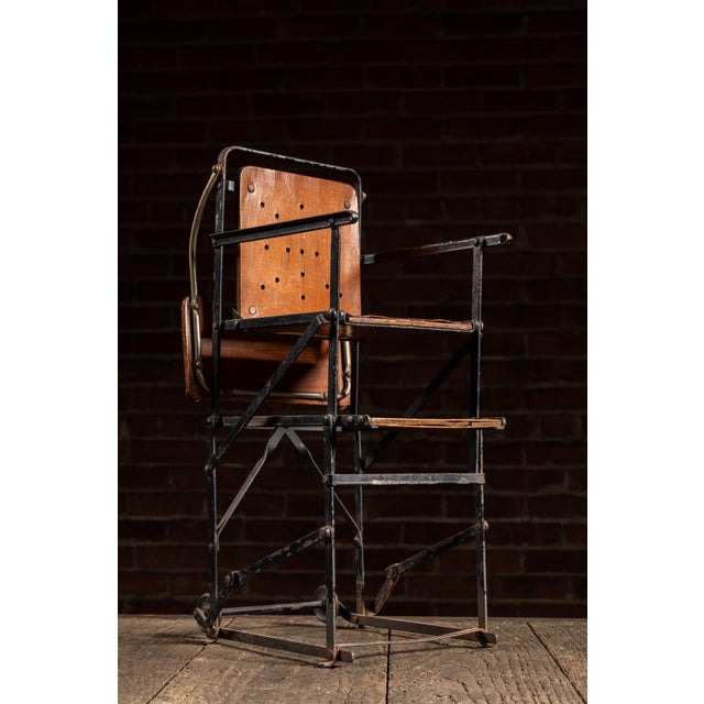 American Early 20th Century Salesman Sample Collapsible High Chair For Sale - Image 3 of 12