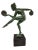 Art Deco Danseuse Paienne Figurine by Derenne for Max Le Verrier, France, 1920s For Sale - Image 6 of 9
