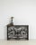 Metal Neoclassical Wrought Iron Console With Belgian Bluestone For Sale - Image 7 of 10