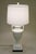 X Large Hollywood Regency Neoclassical Modern Trophy Urn Porcelain Ceramic Table Lamp 1960's For Sale - Image 9 of 12