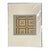 Paper Vintage Geometric Tile Pattern Serigraph For Sale - Image 7 of 12