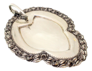 Silver Tray with Handle