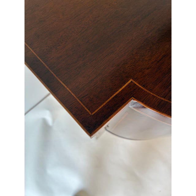 Bench Made Mahogany Inlayed Sideboard For Sale - Image 4 of 15