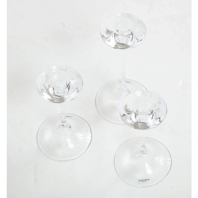 Kjell Engman Kjell Engman for Kosta Boda Candlesticks - Set of 3 For Sale - Image 4 of 8