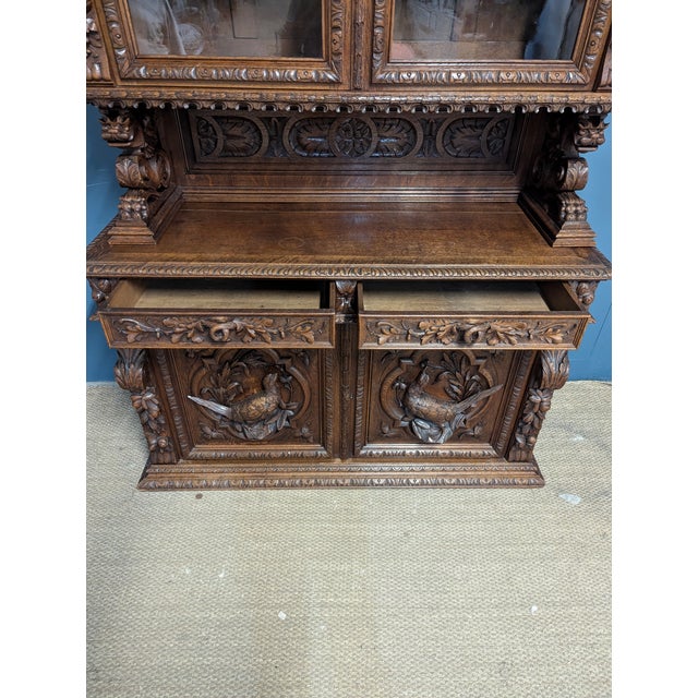 Renaissance Hunting and Fishing Buffet For Sale - Image 3 of 17