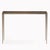 Contemporary A Pair of Iron Console Tables, in the Manner of Jean-Michel Frank. Contemporary For Sale - Image 3 of 7