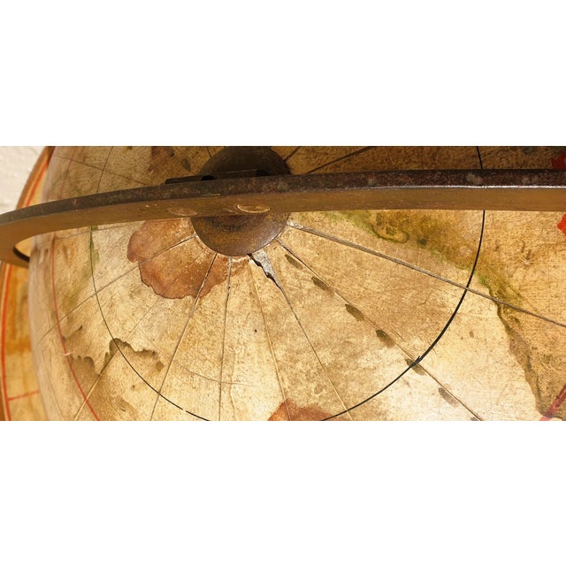 Library Terrestrial Globe on Stand, Early 20th Century For Sale - Image 13 of 16