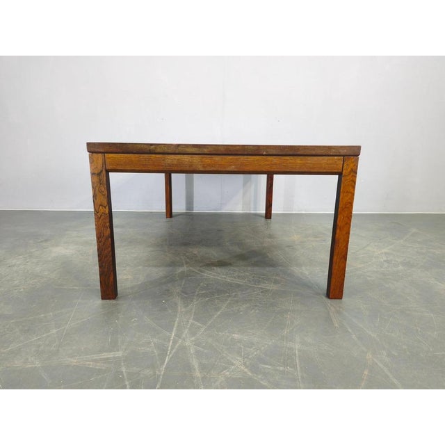 Wood and Tile Coffee Table attributed to Otto Detlefsen for Haslev, 1960s For Sale - Image 13 of 17