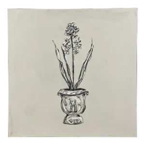 Original Chinoiserie Botanical Painting