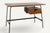 Desk by Pierre Paulin for Thonet in Oak and Black Metal, 1950s For Sale - Image 11 of 18