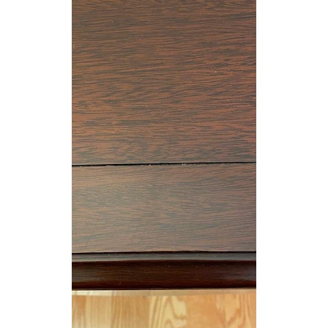 Vintage Kindel Mahogany Queen Anne 3-Drawer Sideboard W/Keys For Sale - Image 15 of 18