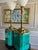 Pair of Monumental Edwin Cole for Stiffel Ceramic & Brass Torchieres — From The Broadmoor Hotel Estate A striking and...