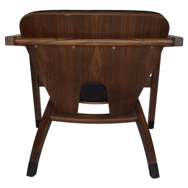 Early 21st Century Pair Lounge Chairs in the Style of Hans Wegner “Butterfly Model 460” for Getama For Sale - Image 5 of 6