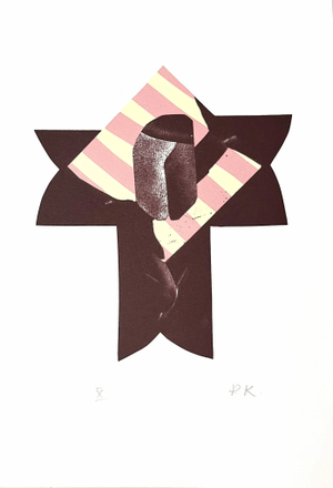Ronald King ScreenPrint Dyere X Signed & Numbered 1978