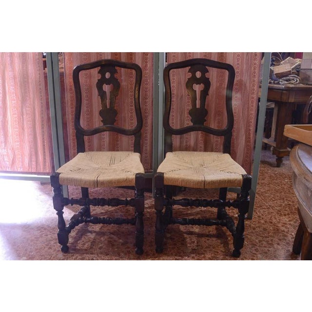 Brown Late 19th Century Spool Chairs, Set of 2 For Sale - Image 8 of 8