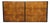 Hickory White Briar Collection Burled Walnut Contemporary Modern / Art Deco 61" Double Dresser 35531-35 For Sale