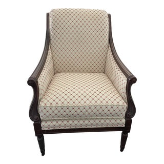 Custom Upholstered Accent Chair by Calico Corners For Sale