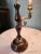 Late 20th Century Late 20th Century Brass and Wood Student Lamp For Sale - Image 5 of 11