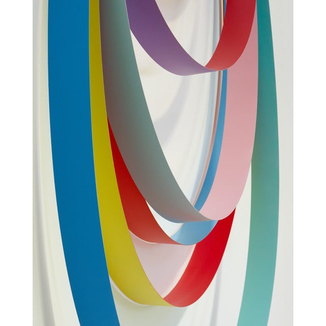 Abstract Contemporary Abstract Steel and Spray Paint "Ode Ii" by Tom Henderson For Sale - Image 3 of 6