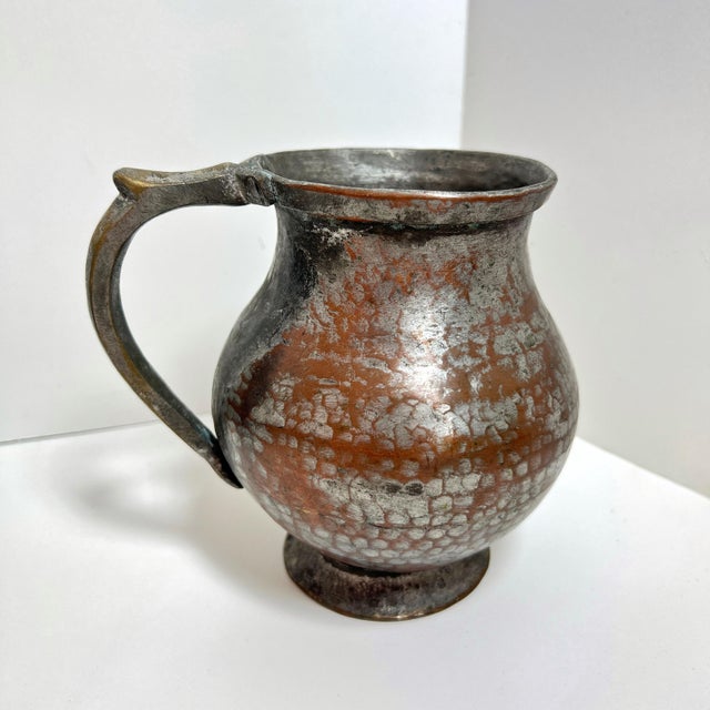 Hand Hammered Tinned Copper Water Jugs – Set of 6 For Sale - Image 12 of 14