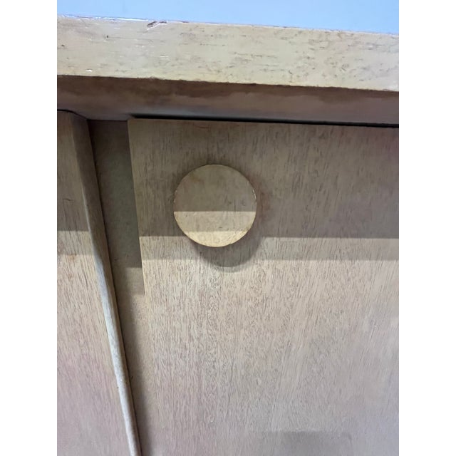 American of Martinsville “Bali Hai” Cork Top Bar Cabinet or Server, Mid-Century For Sale In New York - Image 6 of 12