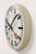 Mid-Century Modern Grey Industrial Wall Clock from TN, 1960s For Sale - Image 3 of 18