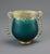 Japanese Green Art Glass Vase by Kuniaki Kuroki, 1990s For Sale - Image 9 of 13