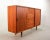 Large Mid-Century Scandinavian Solid Teak Highboard from HP Hansen, 1960s For Sale - Image 14 of 18