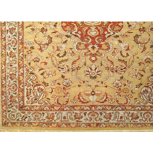 Persian Antique Persian Sultanabad Oriental Carpet, Room Size, with Central Medallion For Sale - Image 3 of 5