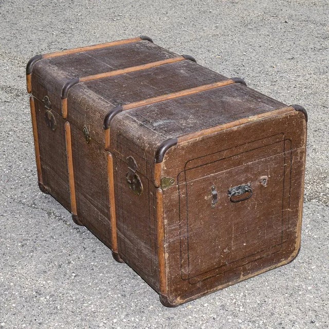 Italian Travel Trunk 1920 Chairish