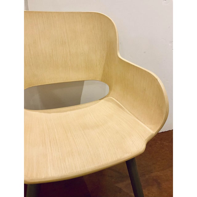 Mod Indoor/Outdoor Dining Chairs Pair For Sale In Atlanta - Image 6 of 6