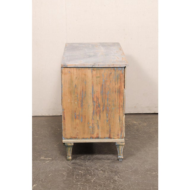 Tan Swedish 19th Century Three-Drawer Chest For Sale - Image 8 of 12