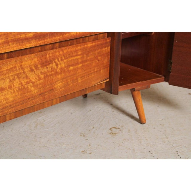 Mid-Century Teak Dressing Table by Butilux, 1960s. For Sale - Image 10 of 11