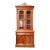 European Pine Bookcase/Display Cabinet For Sale