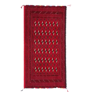 Vintage Red Persian Turkoman Rug - 02'04 X 04'06
