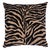 Boho Chic Schumacher Regine Strie Velvet 20" Pillow in Ebony For Sale - Image 3 of 3