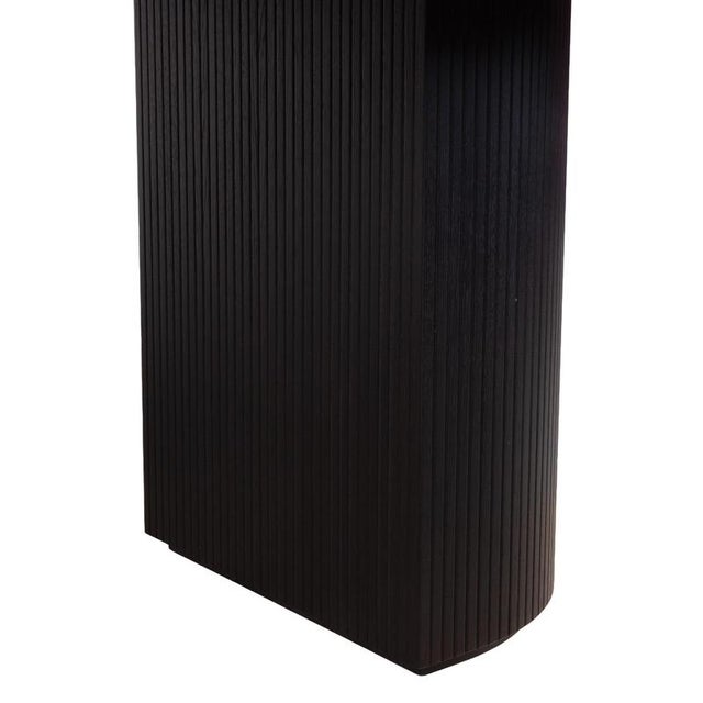 Wood Moon Wooden Dining Table in Black and Brown from Gubi For Sale - Image 7 of 12