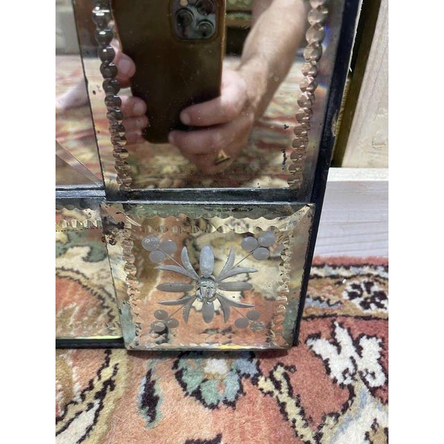 Venetian Napoleon III Mirror For Sale - Image 4 of 9