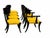 Modern Mid-Century Style Klismos Chairs - Set of 8 For Sale - Image 4 of 6