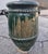 2020s Moroccan Green Glazed Pottery Planter / Garden Urn For Sale - Image 5 of 6