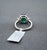 Green 4.33 Ct Gia Certified Zambian Emerald & Diamond Ring, Size 7 For Sale - Image 8 of 9