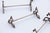 Silver Knife Rests, Set of 12, in Good conditions. Designed 1920 to 1949