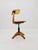 Brown Bauhaus Swivel Office Chair in Wood by Stoll, 1930s For Sale - Image 8 of 11